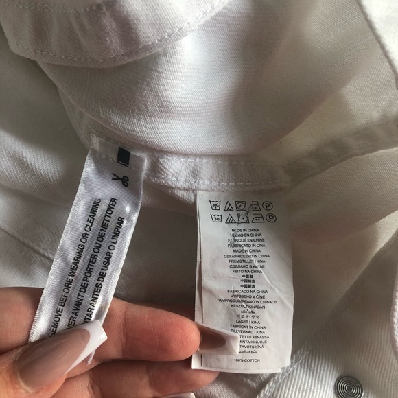 Michael Kors white jean jacket - Picture 8 of 8